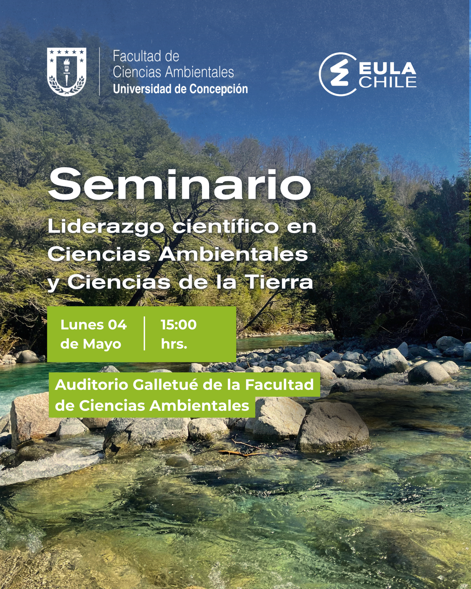 Seminario “Liderazgo científico en Ciencias Ambientales y Ciencias de la Tierra»